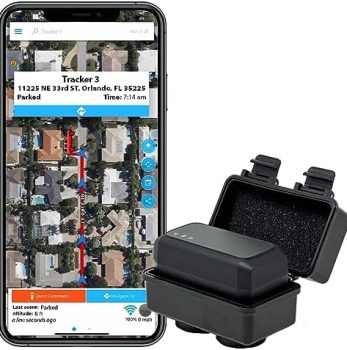 Optimus 3.0 GPS Tracker – Over 1 Month Battery – with Heavy Duty Waterproof Case and Powerful Magnets for Vehicles and Assets